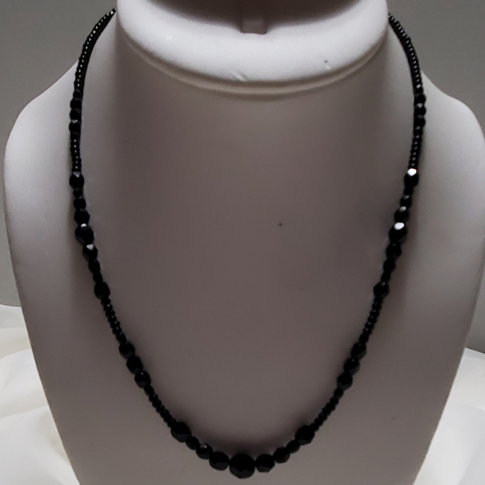 "CH" signed Beaded Choker/Necklace Vintage